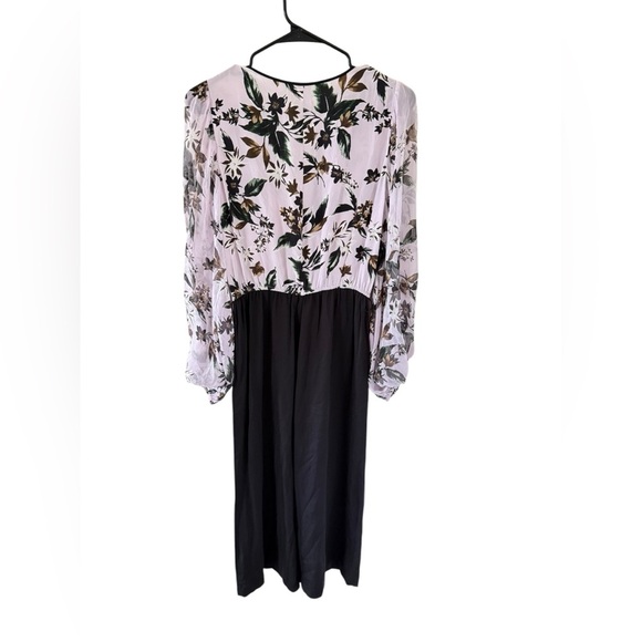 Diane Von Furstenberg Delphi Silk Wide Leg Jumpsuit - Picture 2 of 9